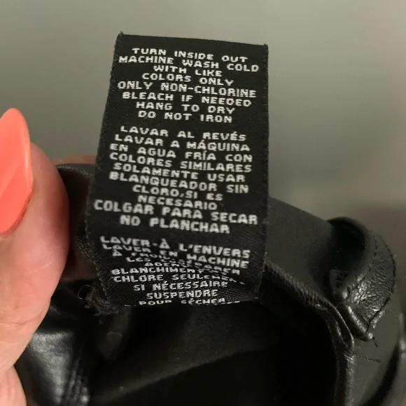 BBJ Los Angeles brand size M stretch waist black leggings- NWT - Picture 10 of 10